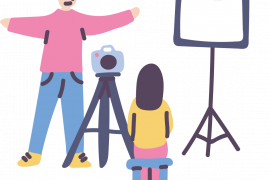 Fotózás, nyilvános szereplés